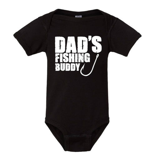 Dad's Fishing Buddy Baby/Toddler Onesie-1