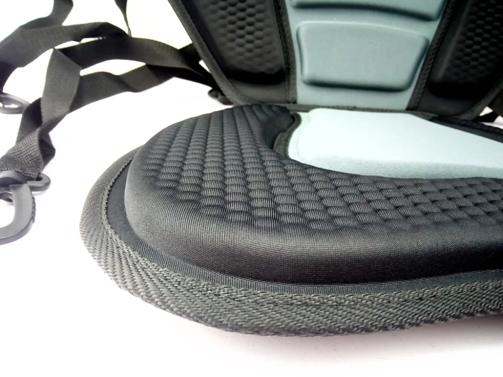 Adjustable Deluxe Fishing Kayak Seat with Inflatable Accessories and Bungee Cord-3