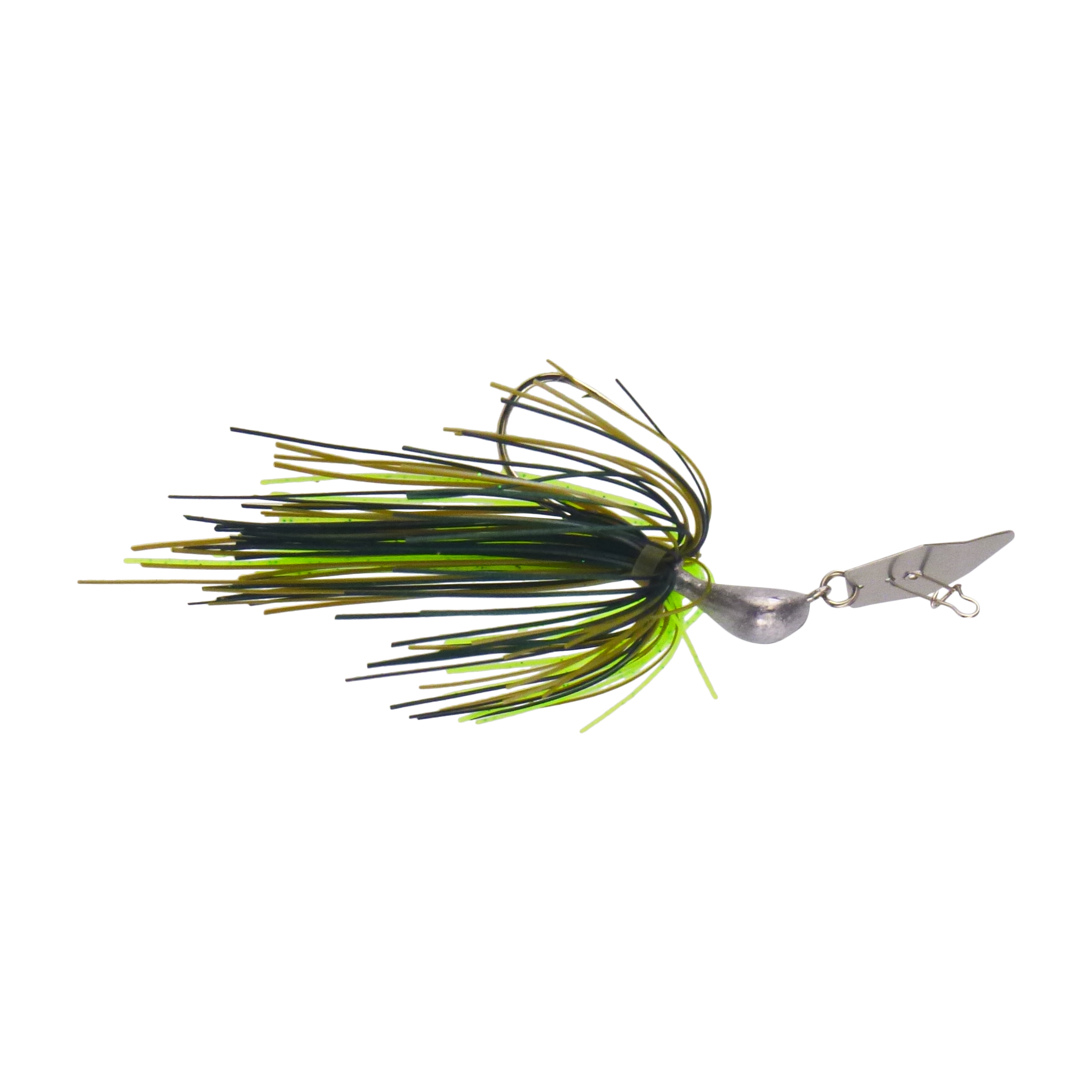 Dekoi 7gm Bladed Swim Jig, Chatterbait, Tree Frog, 2 pack-0
